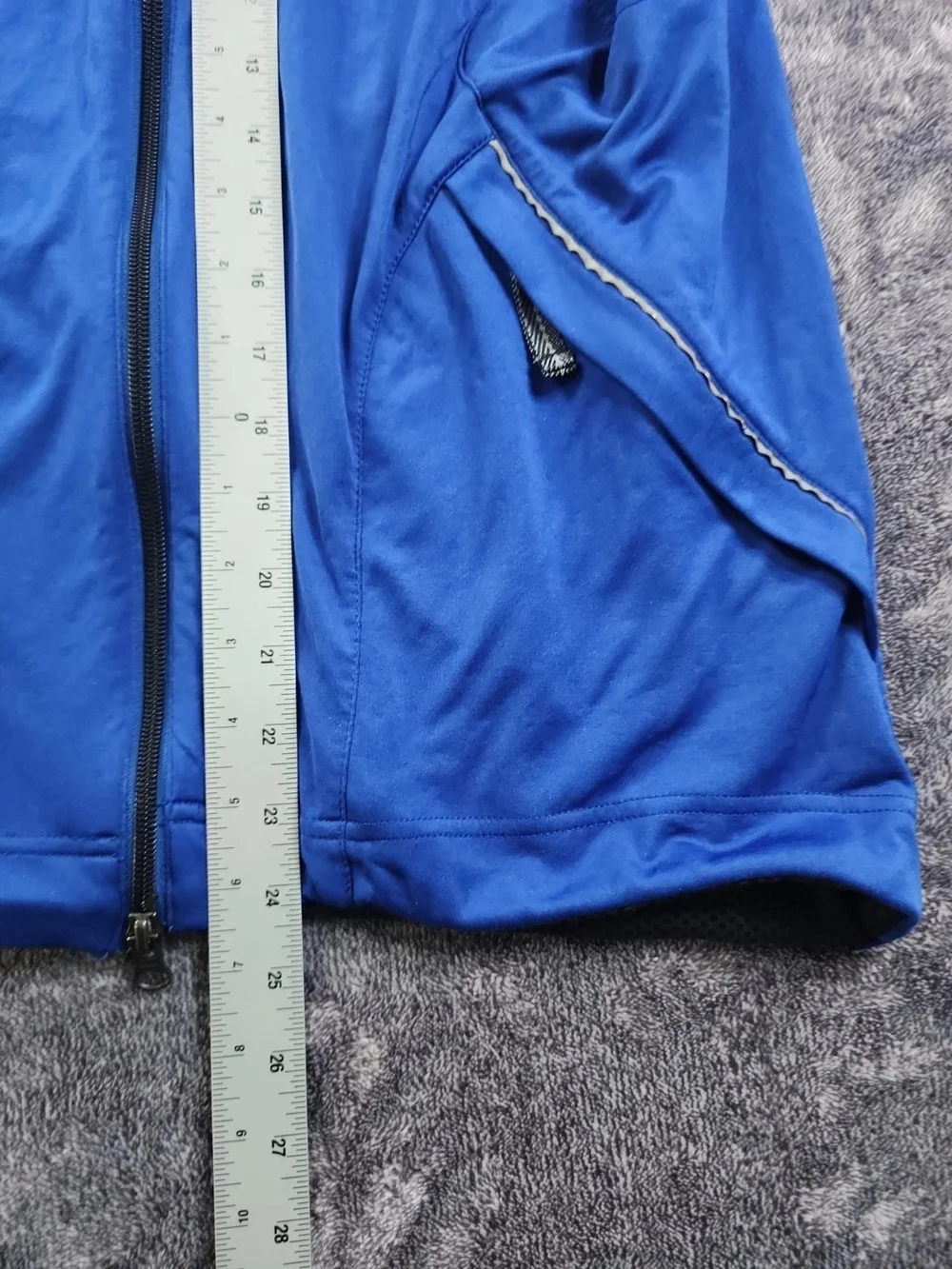Nike Clim-Fit Blue Running Sleeveless Jacket Mens Size Medium